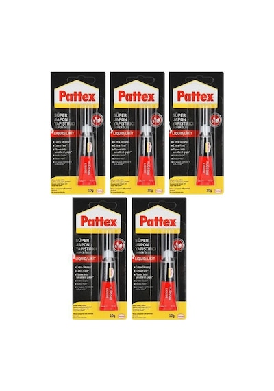 Pattex Süper Japon Yapıştırıcı 10g Blister 5 Adet