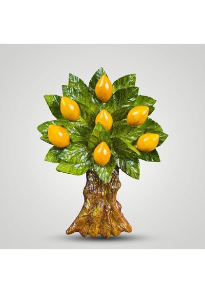 El Yapımı Limon Ağacı Duvar Dekoru Bereket Koleksiyonu 14x20 Cm