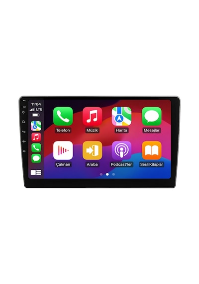 Peugeot 407 2004-2011 Android Multimedya Carplay Android Auto Navigasyon Kameralı 8gb Ram 128gb 9"