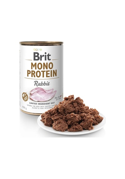 Brit Care Mono Protein Tavşanlı Köpek Konservesi 400 Gr 6'lı Paket