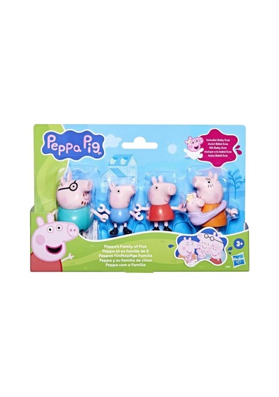 G0506 Peppa Pig Ve Ailesi 5li Figür Seti +3 Yaş - 1 Adet - Grsy-901528