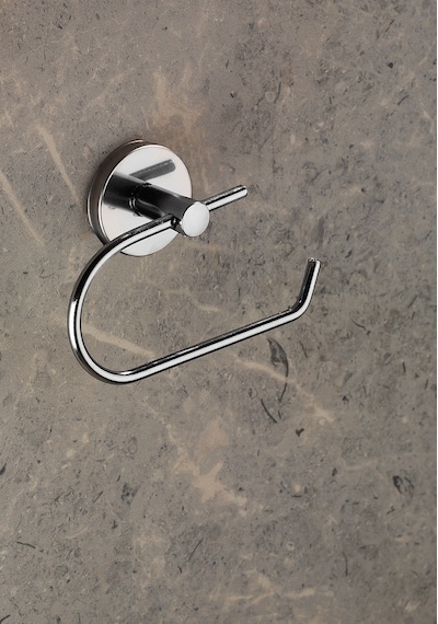 Yapışkanlı Tuvalet Kağıtlığı Wc Kağıtlık Tuvalet Kağıdı  Askısı Krom S-107