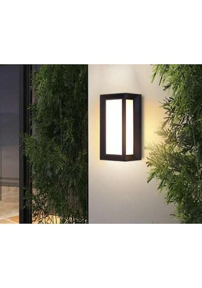 Bahçe Aydınlatması Led Işık 25cm E27 Duylu Zita Ultra Bahçe Duvar Aplik Su Geçirmez Çok Renkli