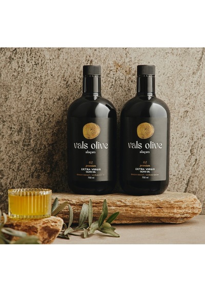 Vals Olive Premium Erken Hasat Soğuk Sıkım Naturel Zeytinyağı 750 ML