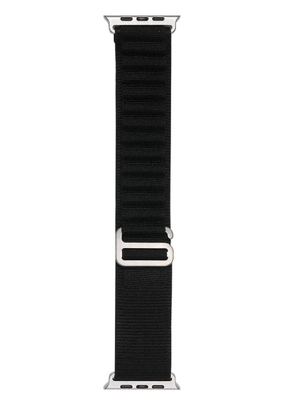 Apple Uyumlu Watch 38mm - Band-74 Hasır Kordon-siyah