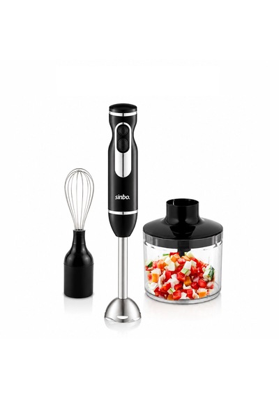 2hız Ayar - Paslanmaz Çelik Bıçak El Multi Blender Seti 700ml Hazneli Shb-7529 5286