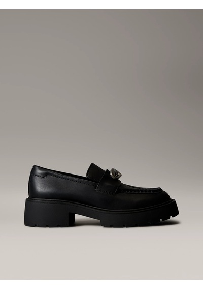 Calvin Klein Kadın Loafer Ayakkabı Yw0yw01912beh Siyah