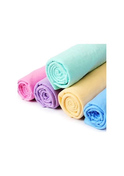 2 Adet Ultra Emici Oto Kurulama Bezi Mikrofiber Temizlik Bezi Araç, Cam, Mutfak Çok Amaçlı Bez Çok Renkli