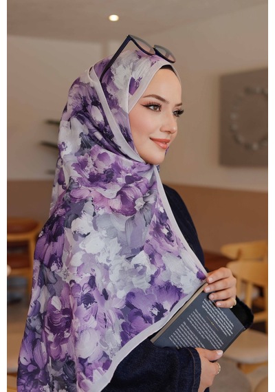 Mimiyum Mina Soft Şal - Model 1 Çok Renkli