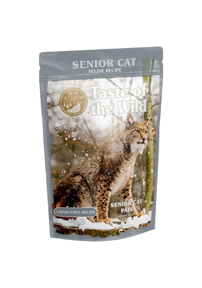 Senior Yaşlı Pouch Tavuklu Yaş Mama Soslu 85 Gr