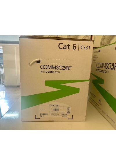 Commscope Cat 6 Halogen Free Utp 23awg Lszh 305 Metre Beyaz Cs31