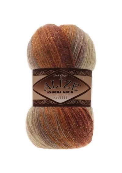 Angora Gold Batik Süper Örgü İpi 6283