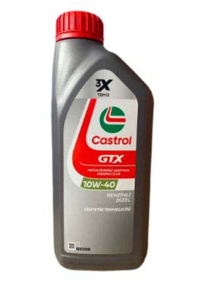 Castrol GTX 10W-40 Sentetik Motor Yağı 1 L