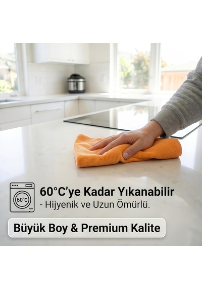 Magic Fiber Mikrofiber Temizlik Bezi Büyük Boy %80 Polyester%20 Polyamid, İz Leke Tüy Bırakmaz, Mutfak Banyo Cam Araç İçin Çok Amaçlı Temizlik Bezi, 60 C'ye Kadar Yıkanabilir Belirtilmemiş Magic Fiber Mikrofiber Temizlik Bezi Büyük Boy %80 Polyester%20 Polyamid, İz Leke Tüy Bırakmaz, Mutfak Banyo Cam Araç İçin Çok Amaçlı Temizlik Bezi, 60 C'ye Kadar Yıkanabilir Belirtilmemiş