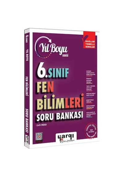 Yargı 6.sınıf Fen Bilimleri Yıl Boyu Soru Bankası