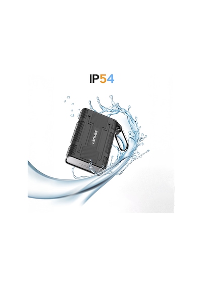 Lenyes Lcr04 Type-c Kablolu Su Geçirmez Çoklu Kart Depolama Ve Okuyucu Kutusu 10 Gbps Siyah