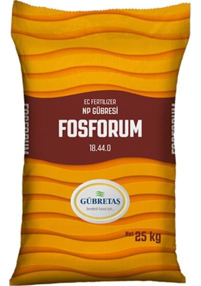 Gübretaş Fosforum 18.44.0 Azot Ve Fosfor Kaynağı (25 KG) Yeni Ye