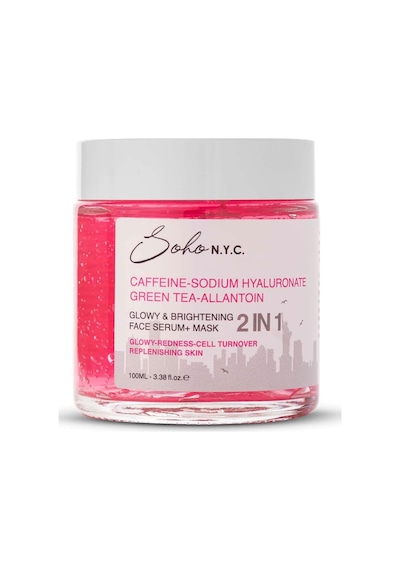 Soho N.y.c. Vegan Parlaklık Veren- Durulanmayan- Maske Etkili Serum 100 Ml