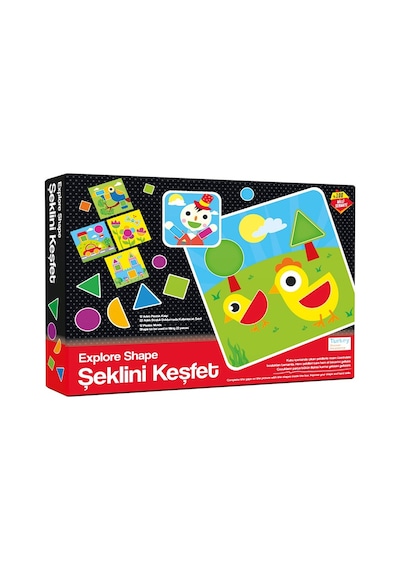 Kumtoys Şeklini Keşfet Eğitici Zeka Geliştiren Çocuk Oyuncak Mont