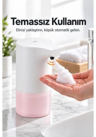 Premium Evye Yenilikçi Ofis Mijia Sensörlü Sıvı Sabunluk Otomatik Köpük Çok Renkli
