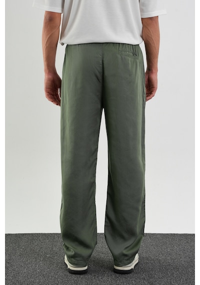 Redline Fate Erkek Baggy Rahat Pantolon Haki