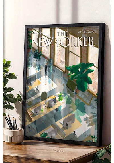 The New Yorker Çerçeveli Tablo September 28 2020