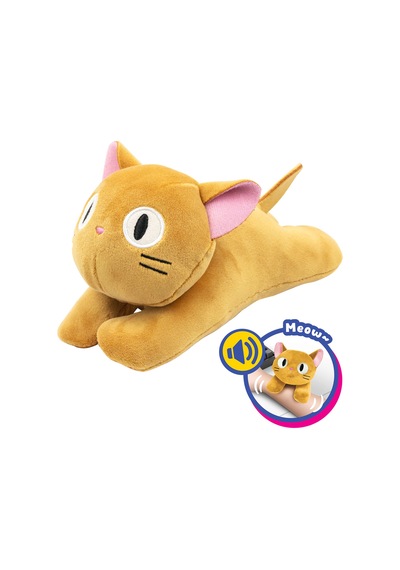 Silverlit Kneady Kitty Etkileşimli Pelüş Kedi Kahverengi 89277 Çok Renkli