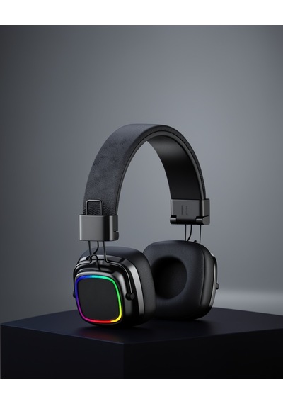 Kulak Üstü Bluetooth Kulaklık Rgb Işıklı Katlanabilir Uuczzzxy30sodo-4
