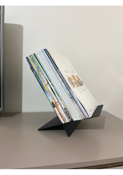 Metal Modern Dergi -kitap Tutucu Salon, Ofis, Çalışma Masası İçin