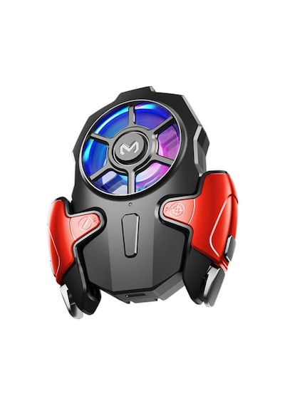 Ak03 Çok Fonksiyonlu Ayarlanabilir Joystick Tetik Gamepad Soğutucu Rgb-kırmızı