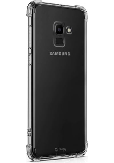 Blogy Galaxy J6 İle Uyumlu Crystal Fit Kılıf Crystal Clear