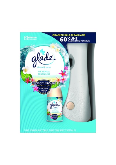 Glade Kit + Yedek Sprey Okyanus Sessizliği 269 Ml Tarı