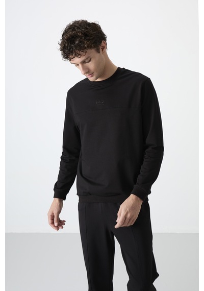 Tommy Life Keith Siyah Basic Erkek Eşofman Takım - 85231 Siyah