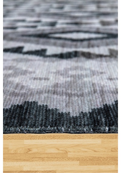 Kilimista Efes 2306 Kolay Temizlenen Dekoratif Yıkanılabilir Balkon Salon Halısı Mutfak Halısı Kilim Yolluk Çok Renkli