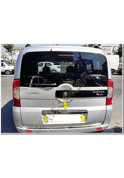 Markadan Peugeot Bipper Krom Bagaj Çıtası 2008-2016 Tek Kapı Pasl