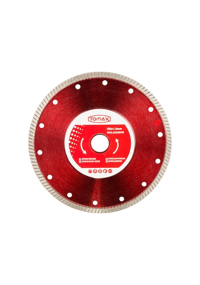 Tomax Seramik Fayans Kesici Disk - 180x1,8x22