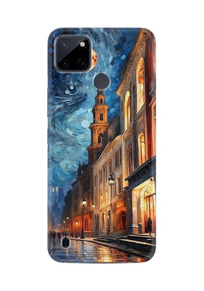 Realme C25y Kılıf Boutique Baskılı Resimli Resim Pcode -083