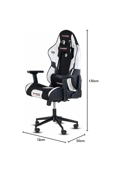 Master Serisi Profesyonel Oyuncu Koltuğu, Ergonomik Tasarım, 180 Derece Ayarlanabilir Sırt Açısı, Kaliteli Sünger Diğer
