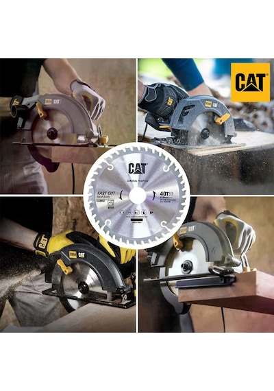 Cat Da08002 184x30mm Ahşap Kesme Elmas, Daire Testere Bıçağı 40 Diş