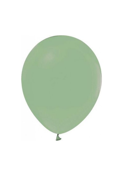 Balon Düz Pastel Makaron Balon Küf Yeşili Pk:100