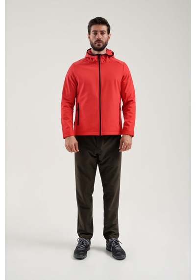 Exuma Erkek Softshell Mont 2311161 657-red