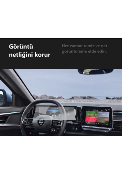 Renault Austral Dijital Gösterge Mat Ekran Koruyucu 12.3 İnç