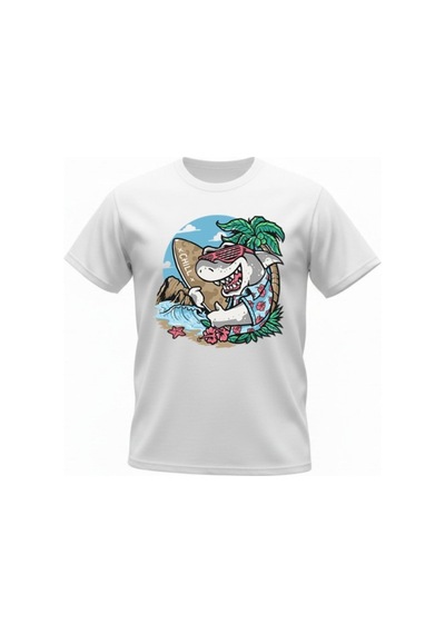 Urbantrendstore Unisex Köpekbalığı Sörf Tatil Oversize Fit Rahat Geniş Salaş T-shirt Günlük Tişört Beyaz Urbantrendstore Unisex Köpekbalığı Sörf Tatil Oversize Fit Rahat Geniş Salaş T-shirt Günlük Tişört Beyaz
