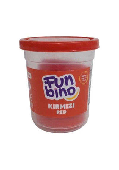 Funbino Oyun Hamuru 115gr Kırmızı - 2 Adet