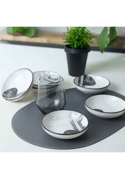 Keramika Shadowy Halka Sosluk / Çerezlik 13 Cm 6 Adet 21783