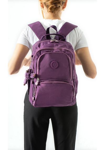 Ultra Hafif Çok Cepli Orta Boy Sırt Çantası Mor Model: 571-4h