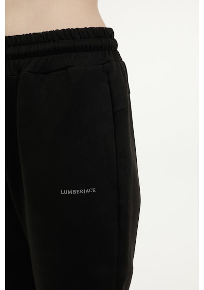 Lumberjack W Ct137 Basıc Track Pants Siyah Kadın Eşofman Altı Siyah