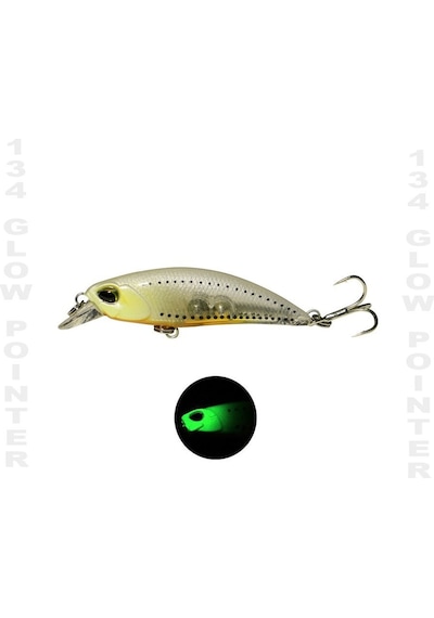 Fujin Ziggy 50Mm Lrf Maket Balık 134 Pointer Glow