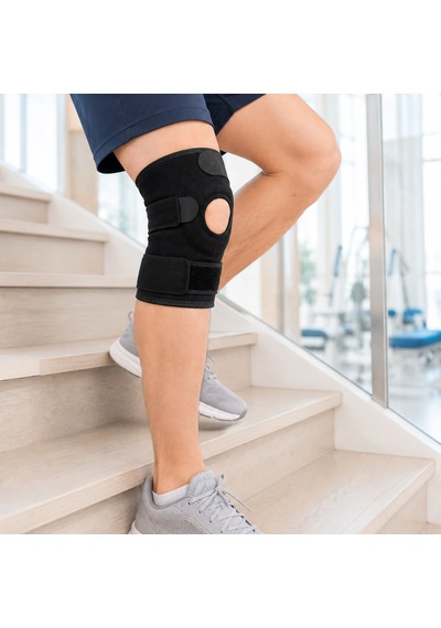 Ayarlanabilir Kısa Ligamentli Dizlik Açık Diz Kapağı Spor Ve Günlük Kullanım