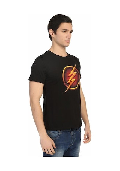 Bant Giyim - Flash Siyah Erkek T-Shirt Tişört